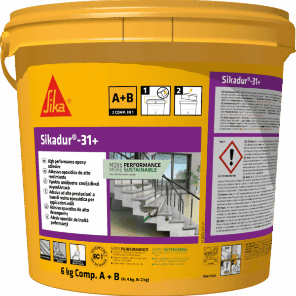 Sikadur-31 + živicová malta A+B zložka
