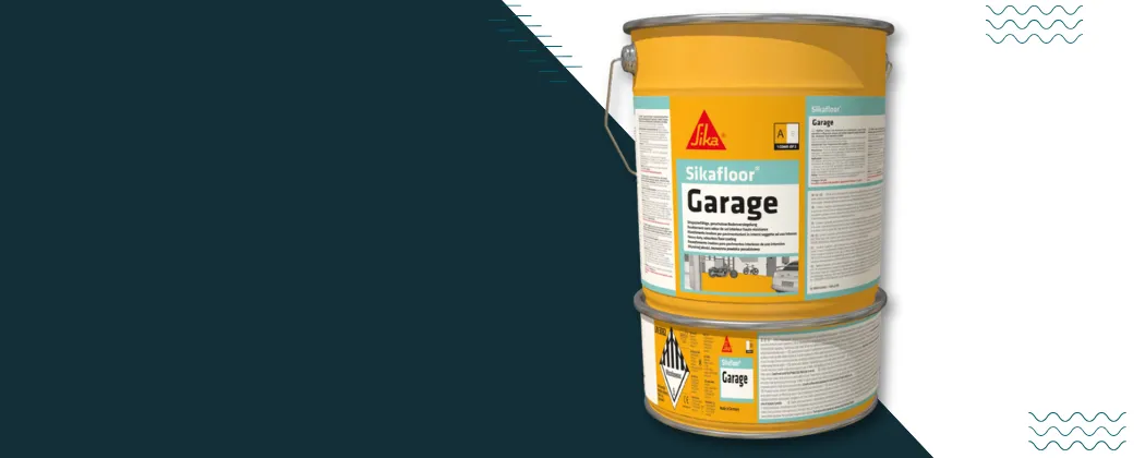 sikafloor garage banner